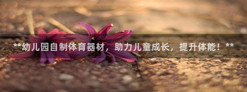 富联官网登录入口网址:**幼儿园自制体育器材,助力儿童成长,